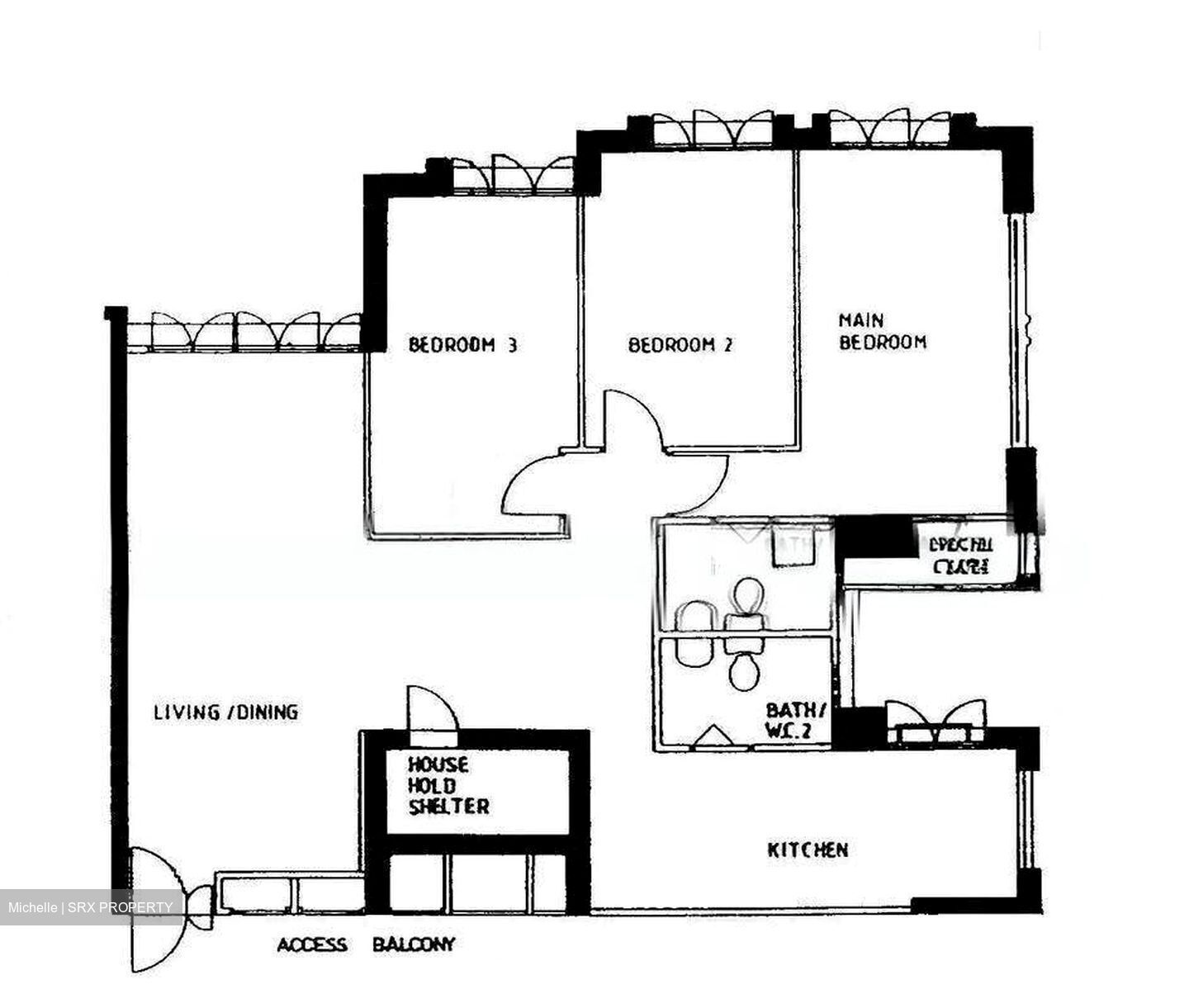 Blk 23 Jalan Membina (Bukit Merah), HDB 5 Rooms #613685851